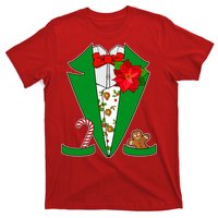 Christmas Party Tuxedo Suit Top T-Shirt