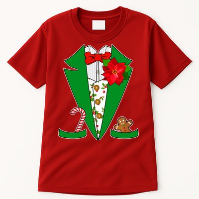 Christmas Party Tuxedo Suit Top Tall T-Shirt