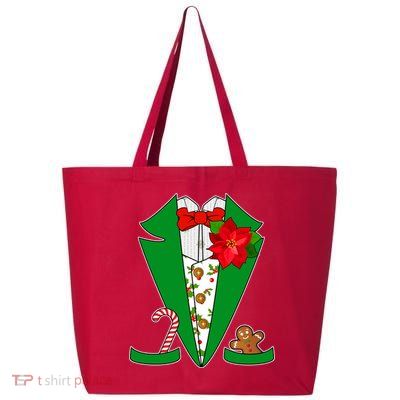 Christmas Party Tuxedo Suit Top 25L Jumbo Tote