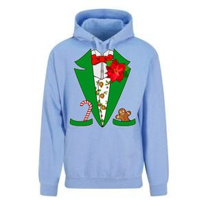 Christmas Party Tuxedo Suit Top Unisex Surf Hoodie