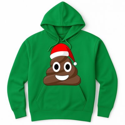 Christmas Poop Emoji Smiley Hoodie