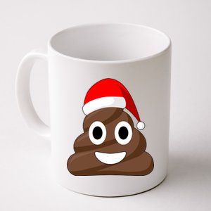 Christmas Poop Emoji Smiley Coffee Mug