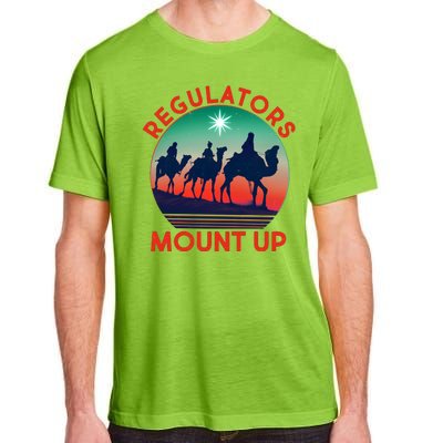 Christmas Regulars Mount Up Three Wise Men Adult ChromaSoft Performance T-Shirt