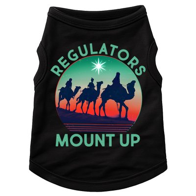 Christmas Regulars Mount Up Three Wise Men Doggie Tank