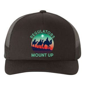 Christmas Regulars Mount Up Three Wise Men Yupoong Adult 5-Panel Trucker Hat