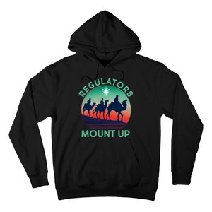 Christmas Regulars Mount Up Three Wise Men Hoodie