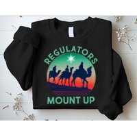 Christmas Regulars Mount Up Three Wise Men Sweatshirt