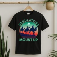 Christmas Regulars Mount Up Three Wise Men T-Shirt