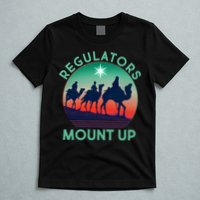 Christmas Regulars Mount Up Three Wise Men T-Shirt