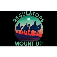 Christmas Regulars Mount Up Three Wise Men Bumper Sticker