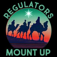 Christmas Regulars Mount Up Three Wise Men 7-Panel Snapback Hat