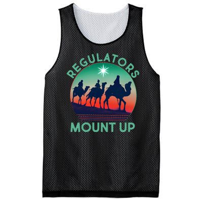 Christmas Regulars Mount Up Three Wise Men Mesh Reversible Basketball Jersey Tank