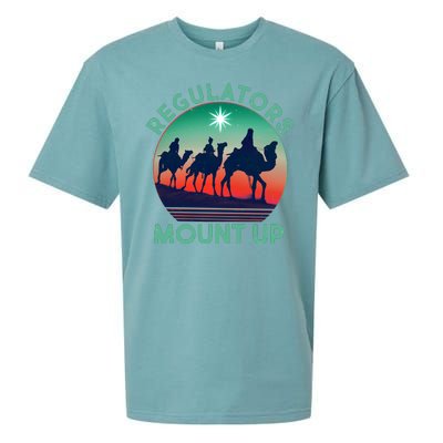 Christmas Regulars Mount Up Three Wise Men Sueded Cloud Jersey T-Shirt