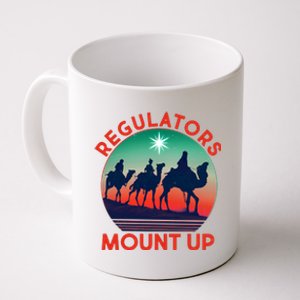 Christmas Regulars Mount Up Three Wise Men Coffee Mug