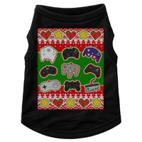 Christmas Retro Video Game Controllers Ugly Sweater Doggie Tank