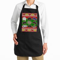 Christmas Retro Video Game Controllers Ugly Sweater Apron
