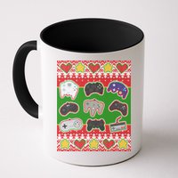 Christmas Retro Video Game Controllers Ugly Sweater Mug