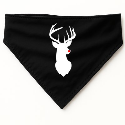 Christmas Rudolph The Red Nose Reindeer USA-Made Doggie Bandana
