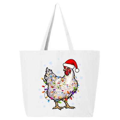 Christmas Santa Chicken 25L Jumbo Tote