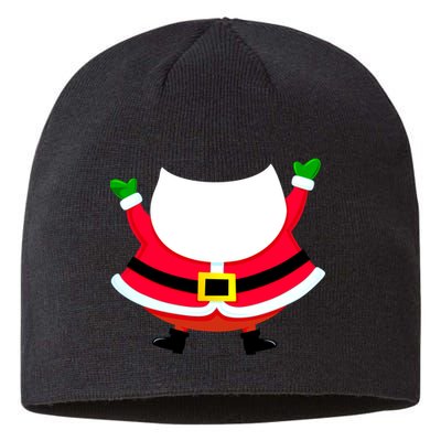 Christmas Santa Claus Big Head Suit Sustainable Beanie