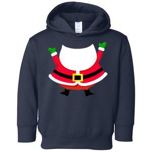 Christmas Santa Claus Big Head Suit Toddler Hoodie