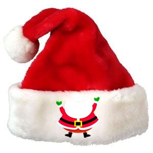 Christmas Santa Claus Big Head Suit Premium Christmas Santa Hat