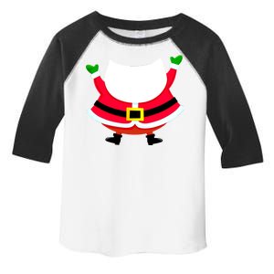 Christmas Santa Claus Big Head Suit Toddler Fine Jersey T-Shirt