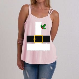 Christmas Santa Costume Top Women's Strappy Tank