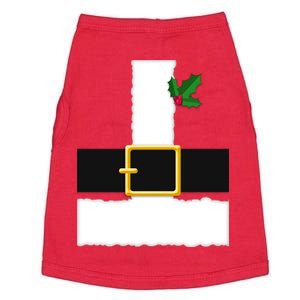 Christmas Santa Costume Top Doggie Tank