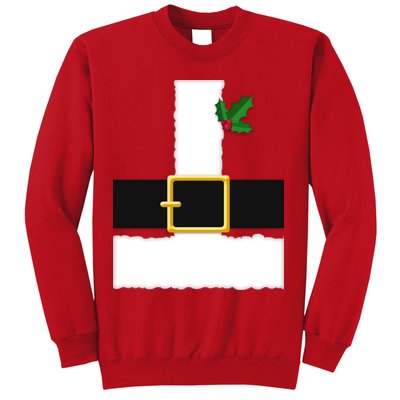 Christmas Santa Costume Top Sweatshirt