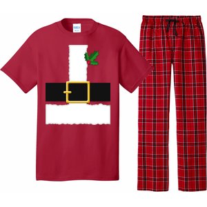 Christmas Santa Costume Top Pajama Set