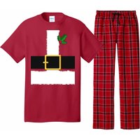 Christmas Santa Costume Top Pajama Set