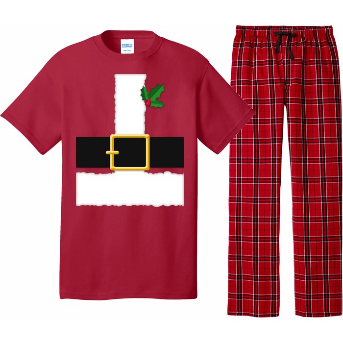 Christmas Santa Costume Top Pajama Set