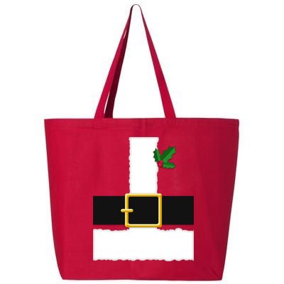 Christmas Santa Costume Top 25L Jumbo Tote