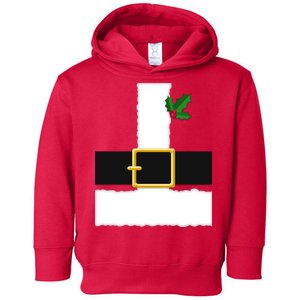 Christmas Santa Costume Top Toddler Hoodie