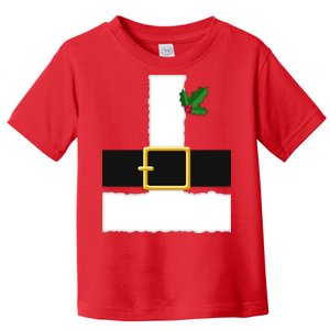 Christmas Santa Costume Top Toddler T-Shirt