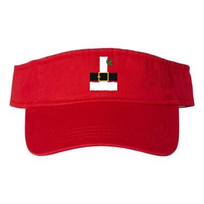 Christmas Santa Costume Top Valucap Bio-Washed Visor