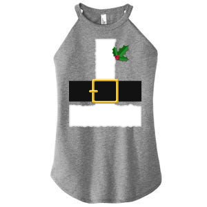 Christmas Santa Costume Top Women's Perfect Tri Rocker Tank