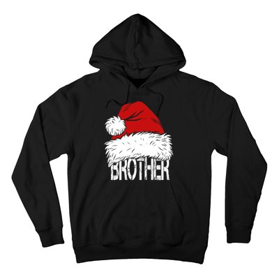 Christmas Santa Hat Brother Hoodie