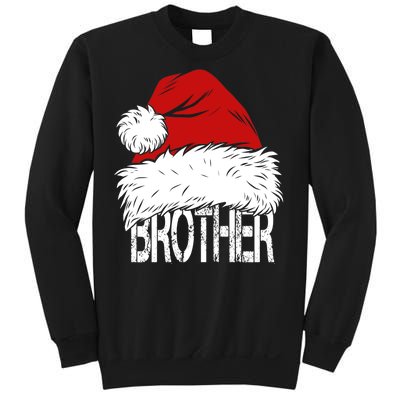 Christmas Santa Hat Brother Sweatshirt