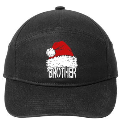 Christmas Santa Hat Brother 7-Panel Snapback Hat