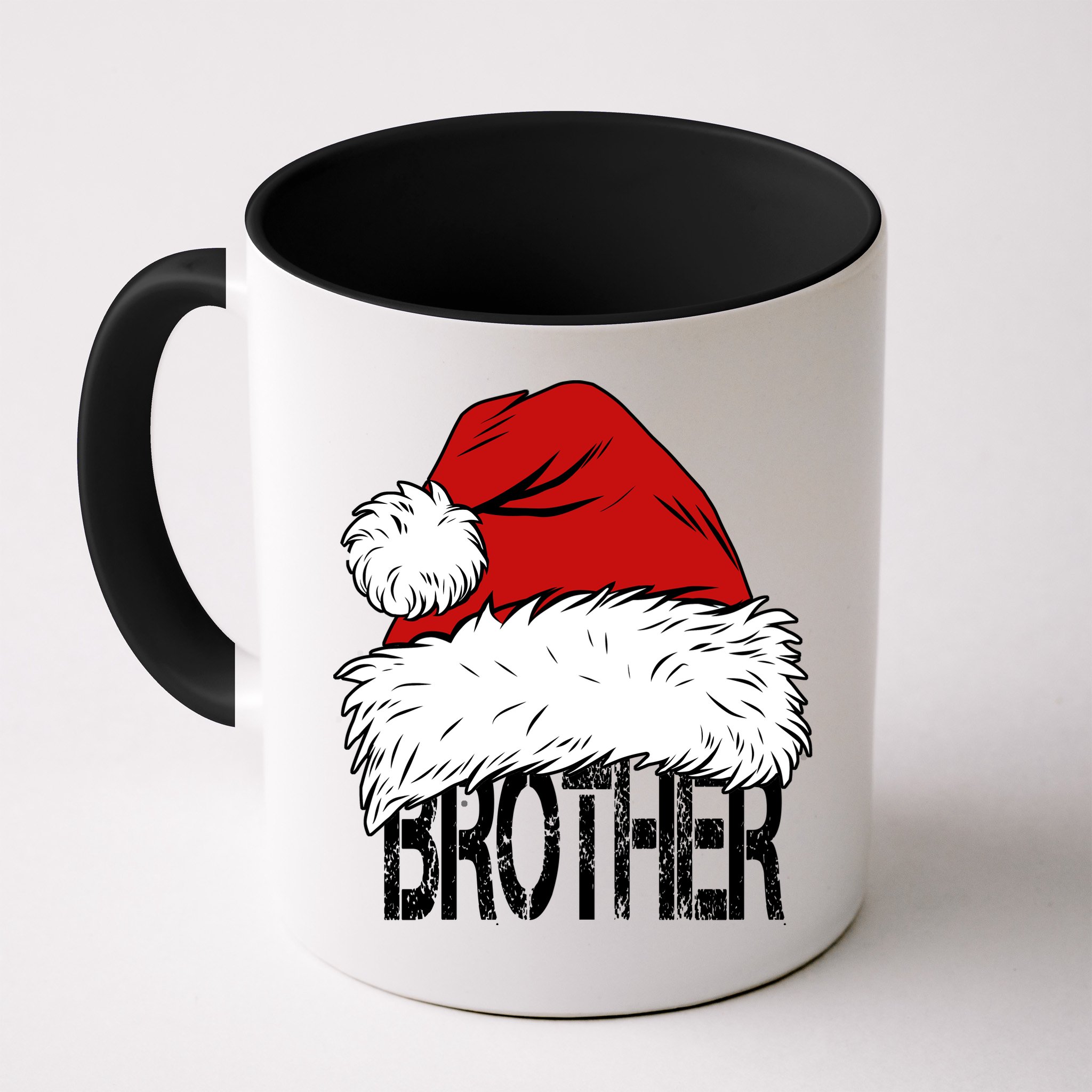 Christmas Santa Hat Brother Mug