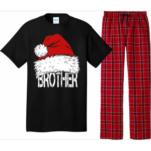 Christmas Santa Hat Brother Pajama Set