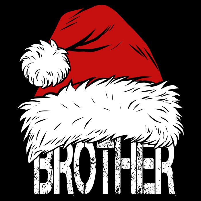 Christmas Santa Hat Brother 16 in Basic Backpack