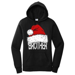 Christmas Santa Hat Brother Women's Pullover Hoodie