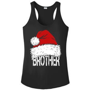 Christmas Santa Hat Brother Ladies PosiCharge Competitor Racerback Tank