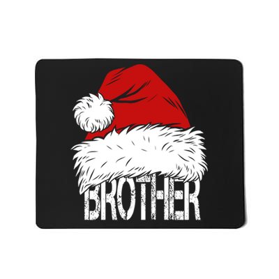 Christmas Santa Hat Brother Mousepad