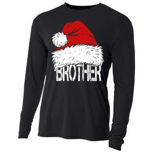 Christmas Santa Hat Brother Cooling Performance Long Sleeve Crew