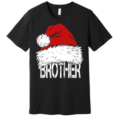 Christmas Santa Hat Brother Premium T-Shirt