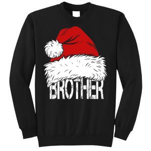 Christmas Santa Hat Brother Tall Sweatshirt